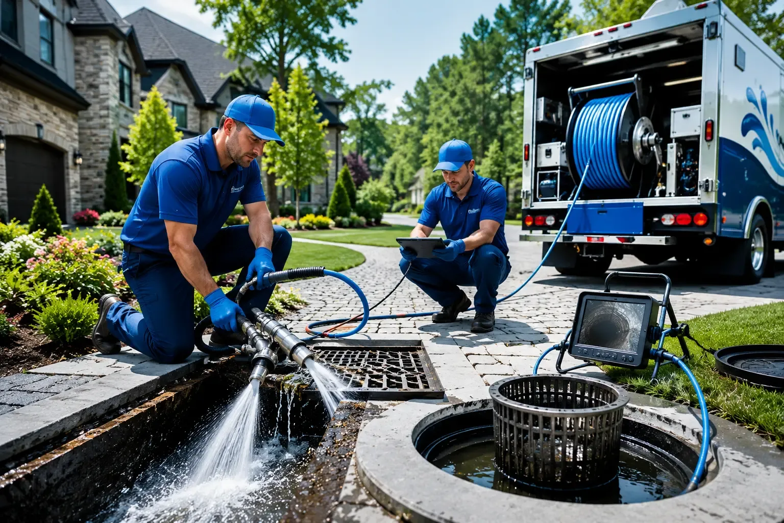 Local outdoor drain cleaning professionals in Elkville, IL